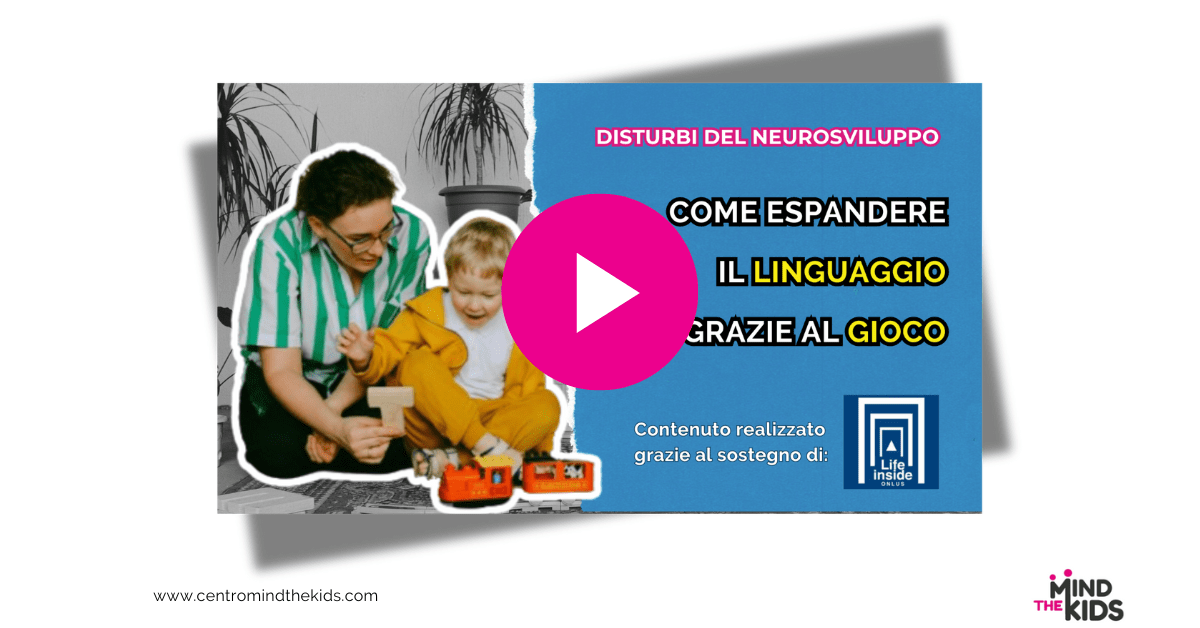 L'immagine rimanda al video dedicato alle strategie per espandere il linguaggio