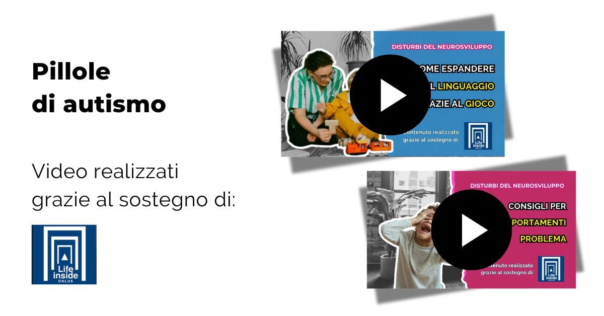 La copertina mostra il titolo del progetto e le copertine dei due video realizzati